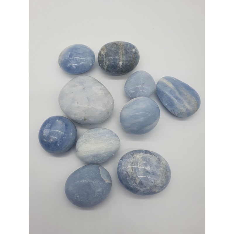 Galets de Calcite bleue